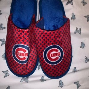 chicago cubs house slippers